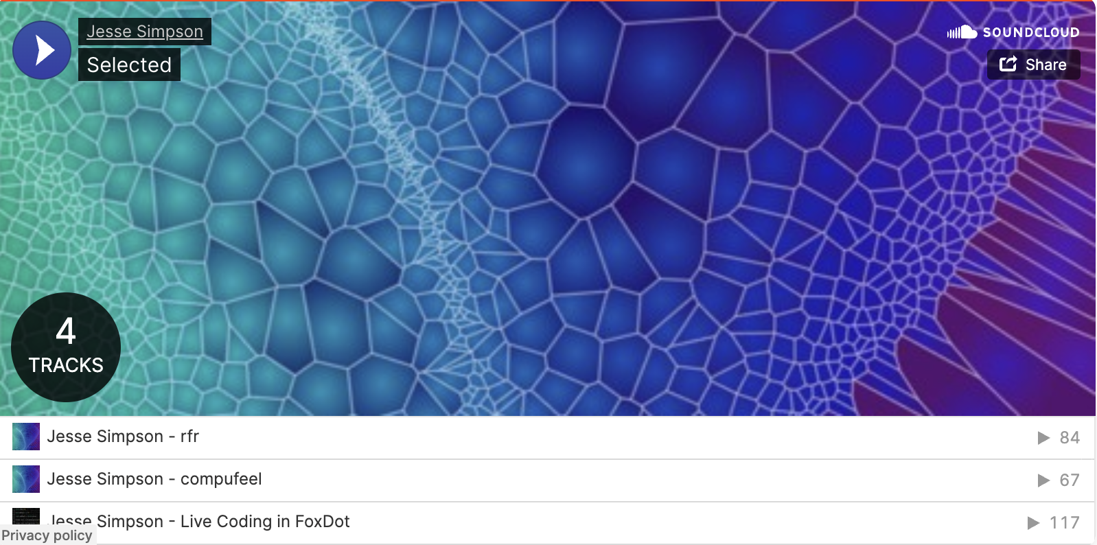 Soundcloud static